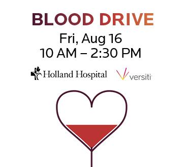 Blood Drive August 16, 2024