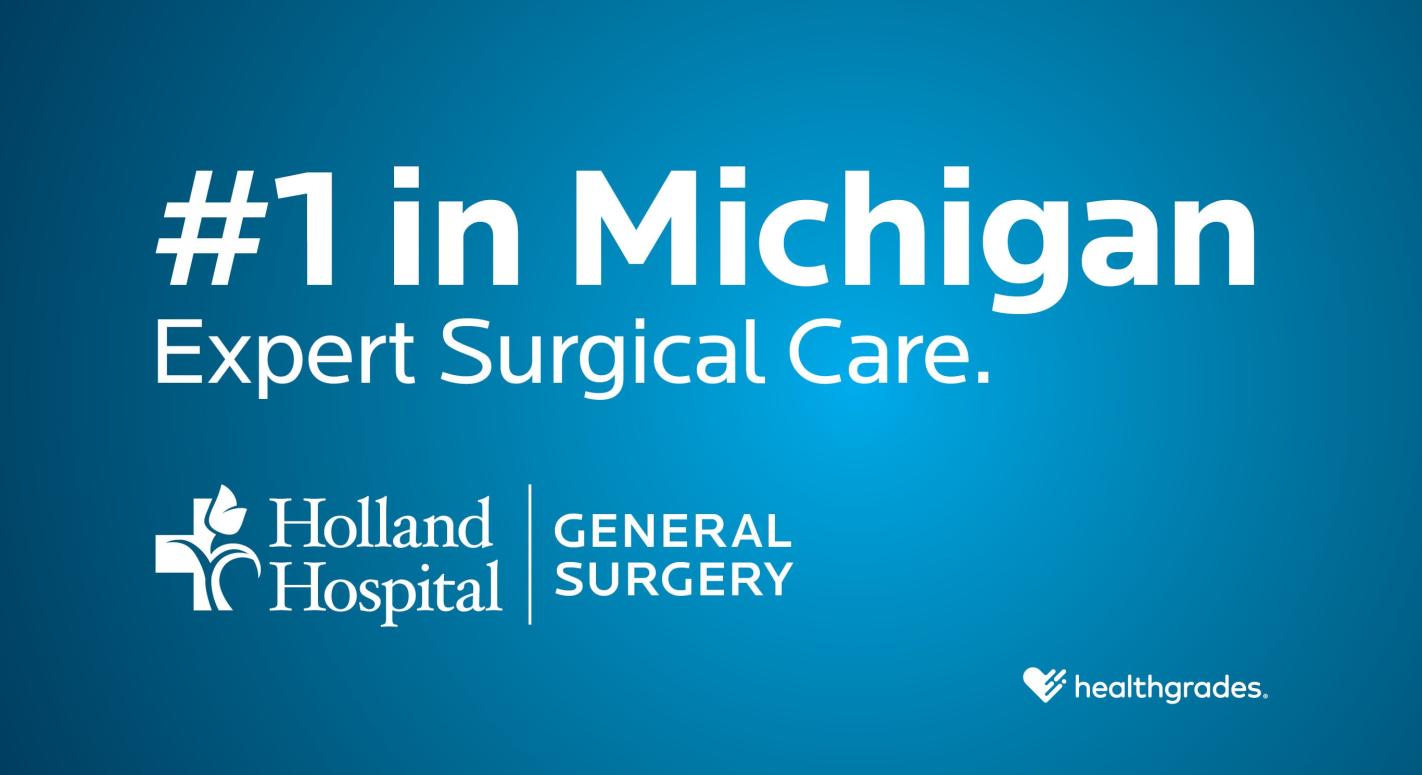 Holland Hospital General Surgery number 1 in Michigan